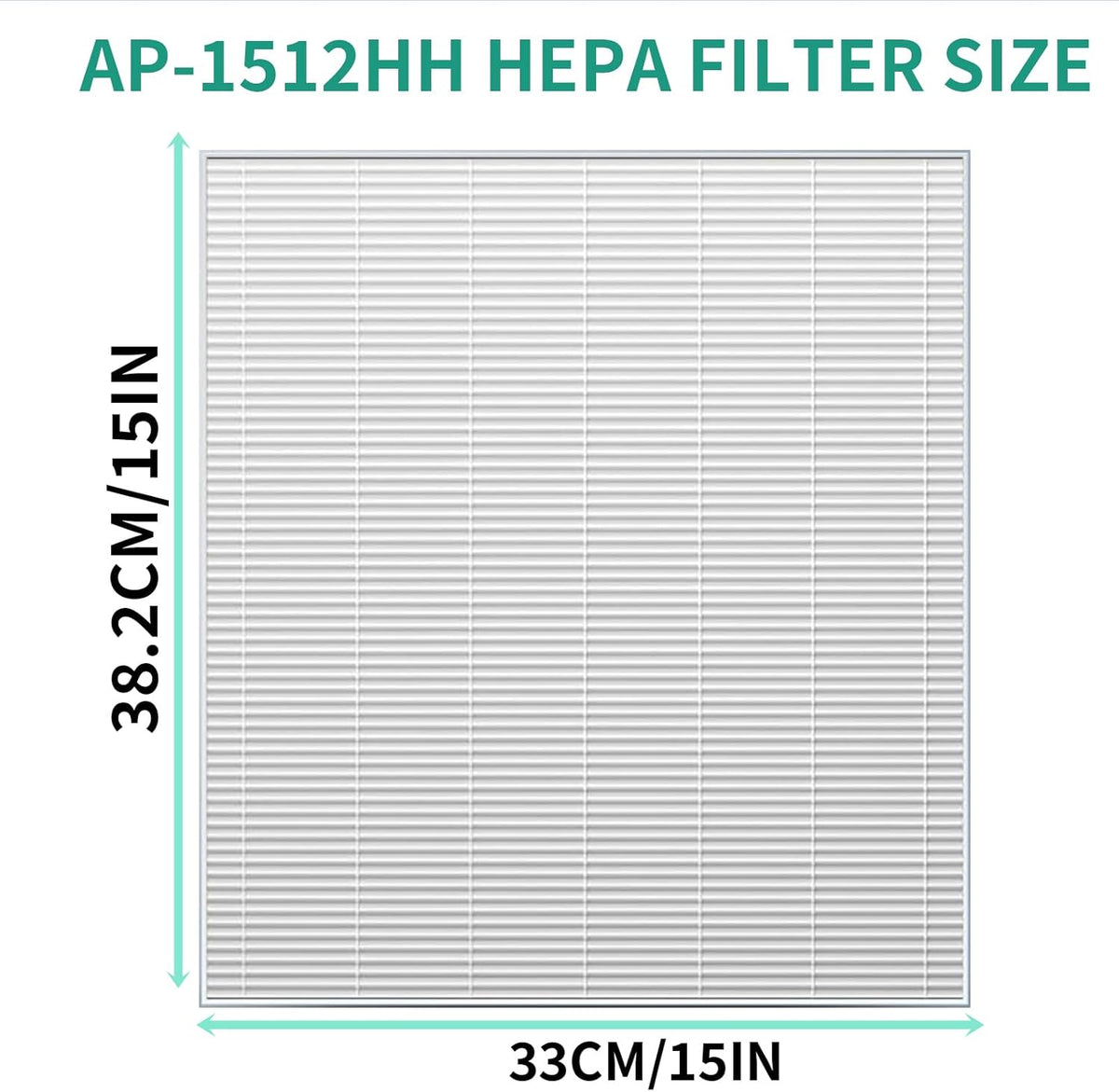 AP-1512HH Replacement Filter for Coway AP-1512HH and Airmega 200M Air Purifier,2 True HEPA and 4 Carbon Filter Replacement,Compared to Part # 3304899