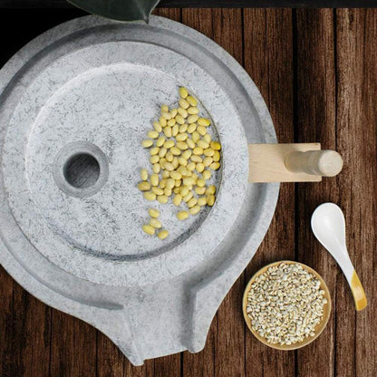 Natural Granite Handmade Stone Mill/Grinder (10Wx14L)