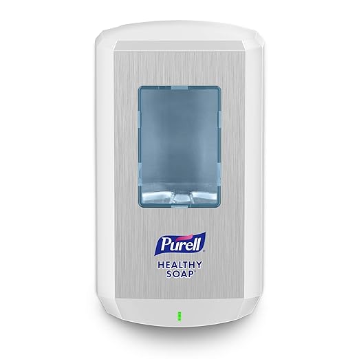PURELL CS8 Automatic Hand Soap Dispenser, White, for 1200 mL PURELL CS8 Soap Refills (Pack of 1) - 7830-01 - Manufactured by GOJO, Inc.