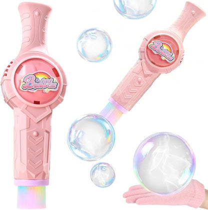 Fog Bubble Machine, Colorful Smoke Bubble Machine for Kids, Elastic Bubble Fog Machine, Magic Smoke Bubble Wand, Birthday Boy Girl Gifts