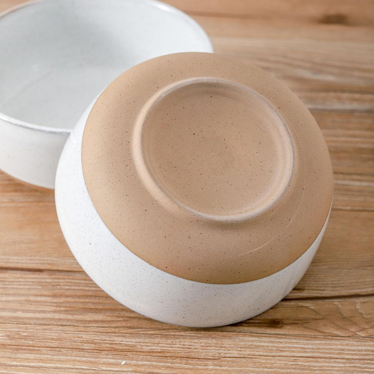 Ceramic Soup Bowls Set of 6,30 Ounce Stoneware Cereal Bowl,Porcelain Nesting Bowls for Oatmeal,Popcorn,Soup,Pasta,Fruit,Housewarming Gift