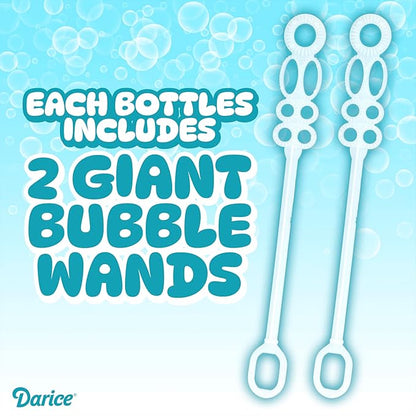 Darice 64-Ounce Bubble Solution-Includes Wand and Easy Pour Funnel Top-Works with Bubble Machines-for Weddings, Birthdays and Outdoor Events 30090907