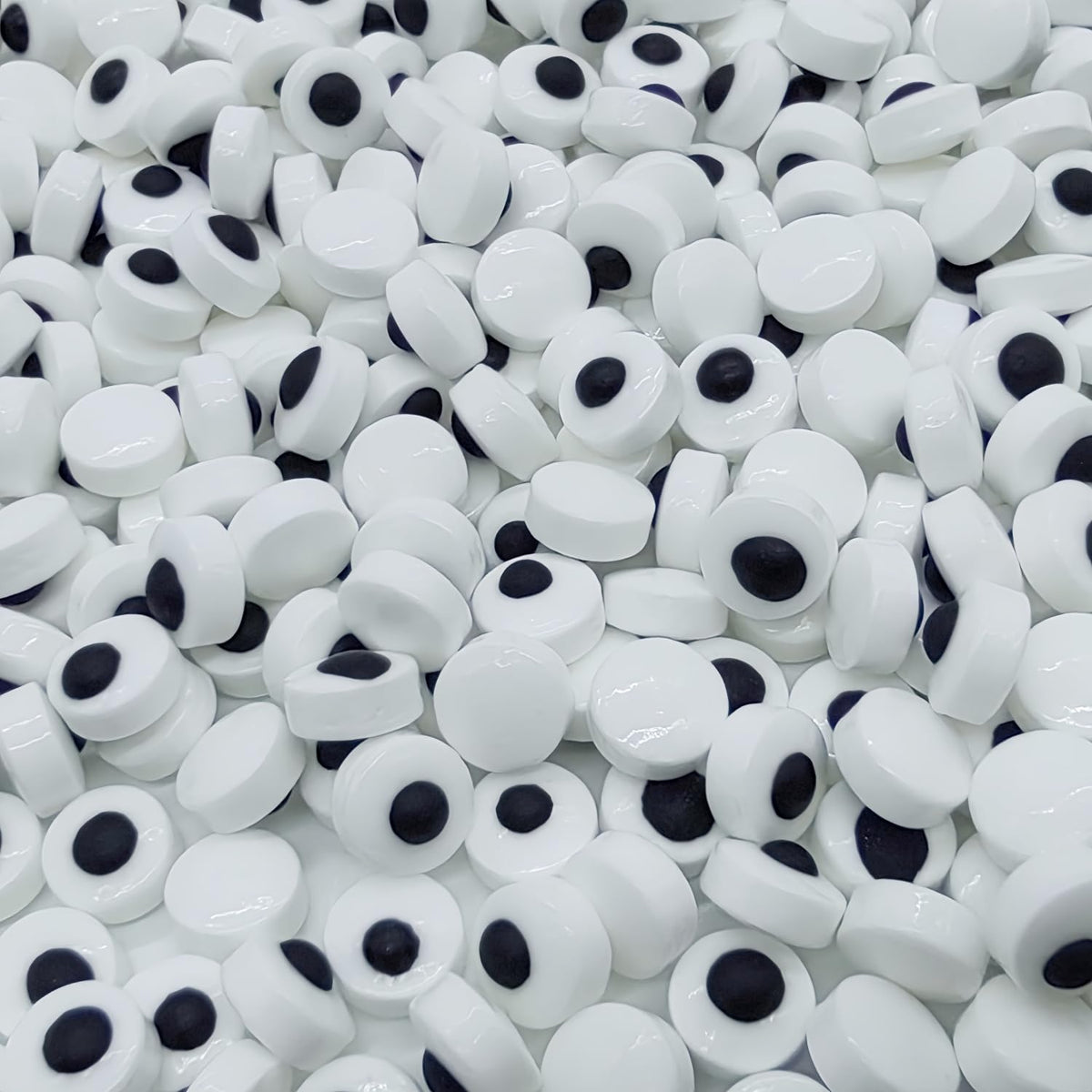 7mm Mini Candy Eyes for Decorating Edible Candy Eyes Eyeballs Halloween Sprinkles for Cake Decorations, Baking, Ice Cream, Cookies, Cupcake Topper 3OZ