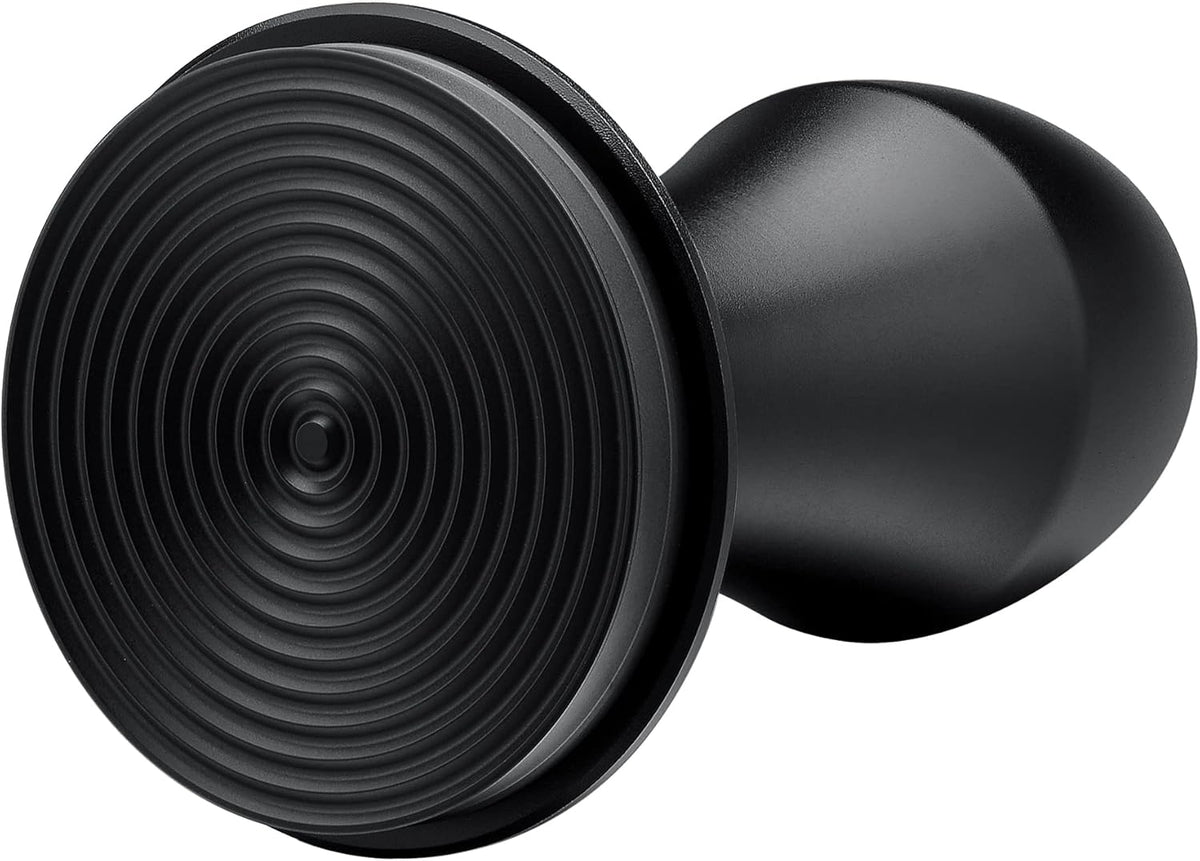 Normcore 51mm Espresso Coffee Tamper, Spring Loaded Tamper V4, Titanium PVD Coating Ripple Base