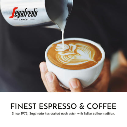 Segafredo Zanetti Espresso Capsules - Ovation, 4 Packs of 10 Pods | Dark Roast, Aluminum Pods for Nespresso Original Machines, Premium Espresso with a Full-Bodied Aroma, Strong, Intensity 11
