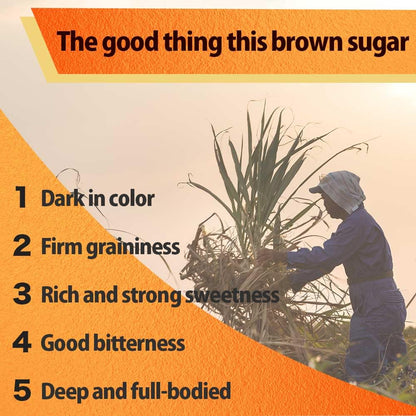 Brown Sugar Powder, Made in Japan,Only Sugarcane, Clean Eating, Rich in minerals,Vitamin B,Rich in iron,Low GI sweetener,Gluten Free,Okinawa,Natural,Japanese food,Pack of 1,10oz(300g)