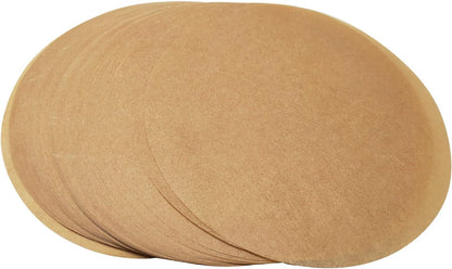 300 Sheets Round Baking Parchment Paper, 6, 8, 10 Inch Non-Stick Cake Pan Parchment Liner for Baking, Grilling and Steaming Bread