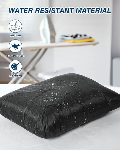 OTraki 2Pcs Large Laundry Bags 24x32 inch Wet Dry Bag Reusable Waterproof bag with Zipper Wet Clothes Blanket/Bedding/Coat/Sweater Organize Machine Washable for Home Travel Hotel Camping, Black
