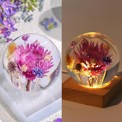 LET'S Resin 9 Pcs Sphere Silicone Molds for Resin, Upgraded Seamless 3D Sphere Resin Molds Silicone