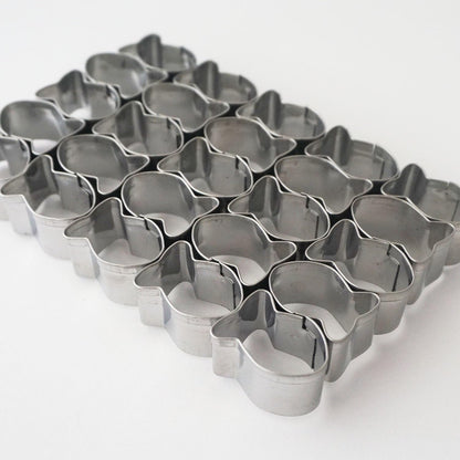 Goldfish Cracker Cutter, Stainless Steel Fish Cookie Cutters Shapes, DIY Mini Snack Crackers Mold 1 Inch, Fish-shaped Treats