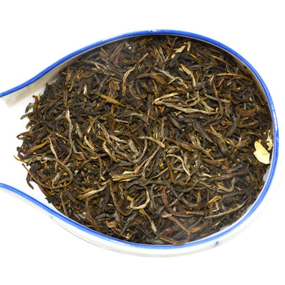 TIAN HU SHAN Premium Jasmine Green Tea Loose Leaf 8 Ounce (227g) Tin