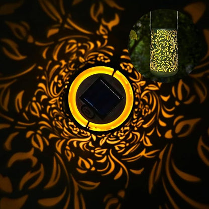 Solar Lanterns Outdoor Waterproof Solar Powered Retro Moroccan Lantern for Garden Patio Courtyard Lawn and Tabletop Decorative. Unique Gifts for Women Gardening