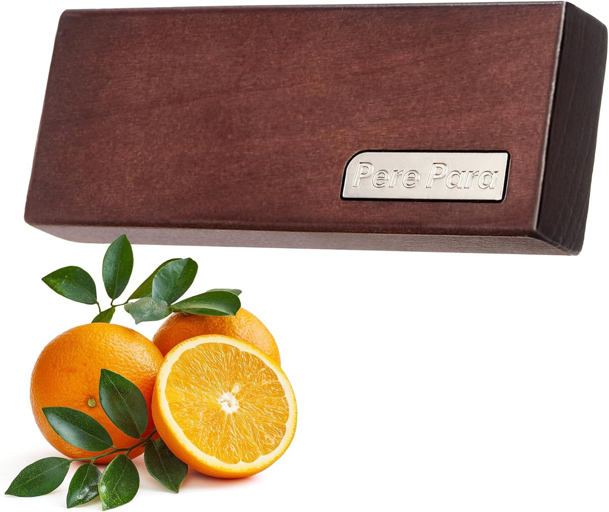 4 Refreshing Scent Bags Wood Car Air Freshener Vent Clip (Darkwood, Summer Night)- Natural Scent Diffuser for Car, Truck & SUV Premium Essential Oil Starter Kit Gift for Men & Women