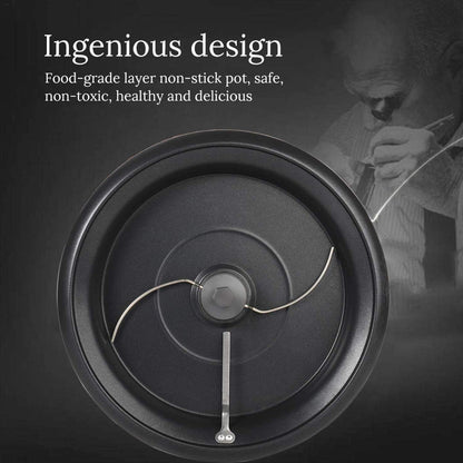 ANGELLOONG Coffee Roaster Machine, 110V 1200W Coffee Bean Roaster | 750g Home Roasting, 1200W Heating, 212-464 F Temp Control, 0-60 Min Timer, Stirring, Glass Lid