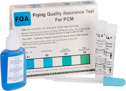 MirOil Frying Oil Test Kit for Polar Contaminant Material, 12 Test Pack, 3-Minute Fryer Oil Test Kit for PCM, Cooking Oil Quality Assurance Test, MirOil 12PCM Monitor Fryer Oil in Kitchen & Restaurant