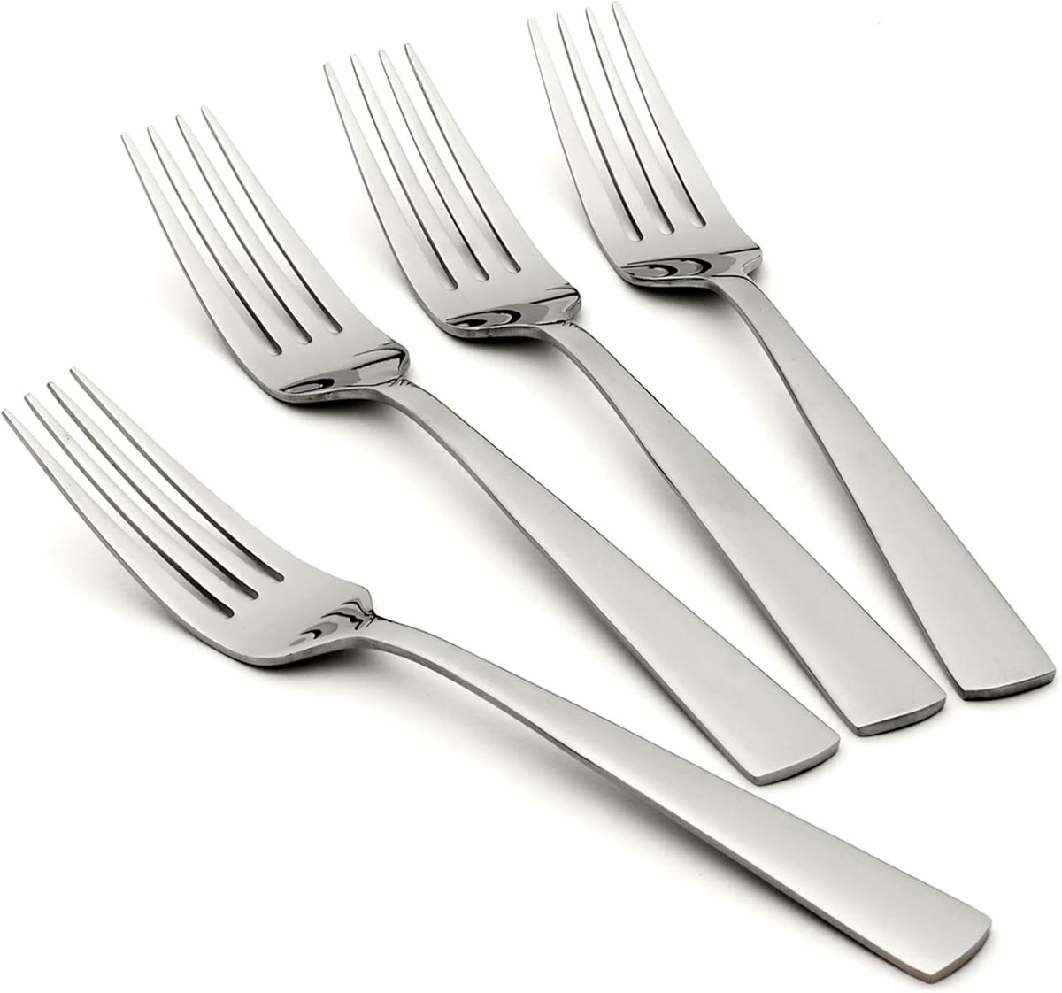 Robinson Home Products Nocha 4PK Dinner Forks, 4 Count, Silver