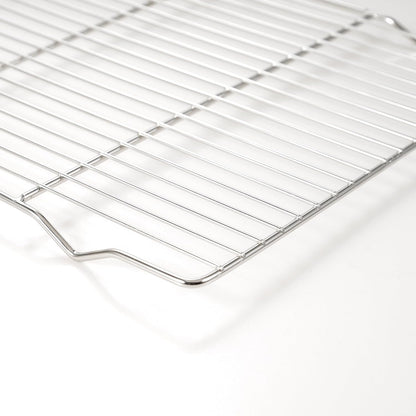 2-Pack Cooling Racks for Baking, 10x15 Inch Heavy Duty Stainless Steel Wire Baking Rack, Oven Safe Cookie Cooling Rack Set, Fits Half Sheet Pan
