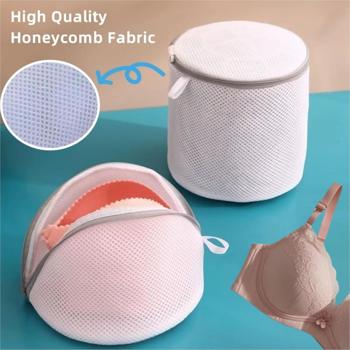 Laundry Bags Mesh Wash Bags Pack of 7 Delicates Bag for Washing Machine for Bra Lingerie Underwear Baby Clothes Socks