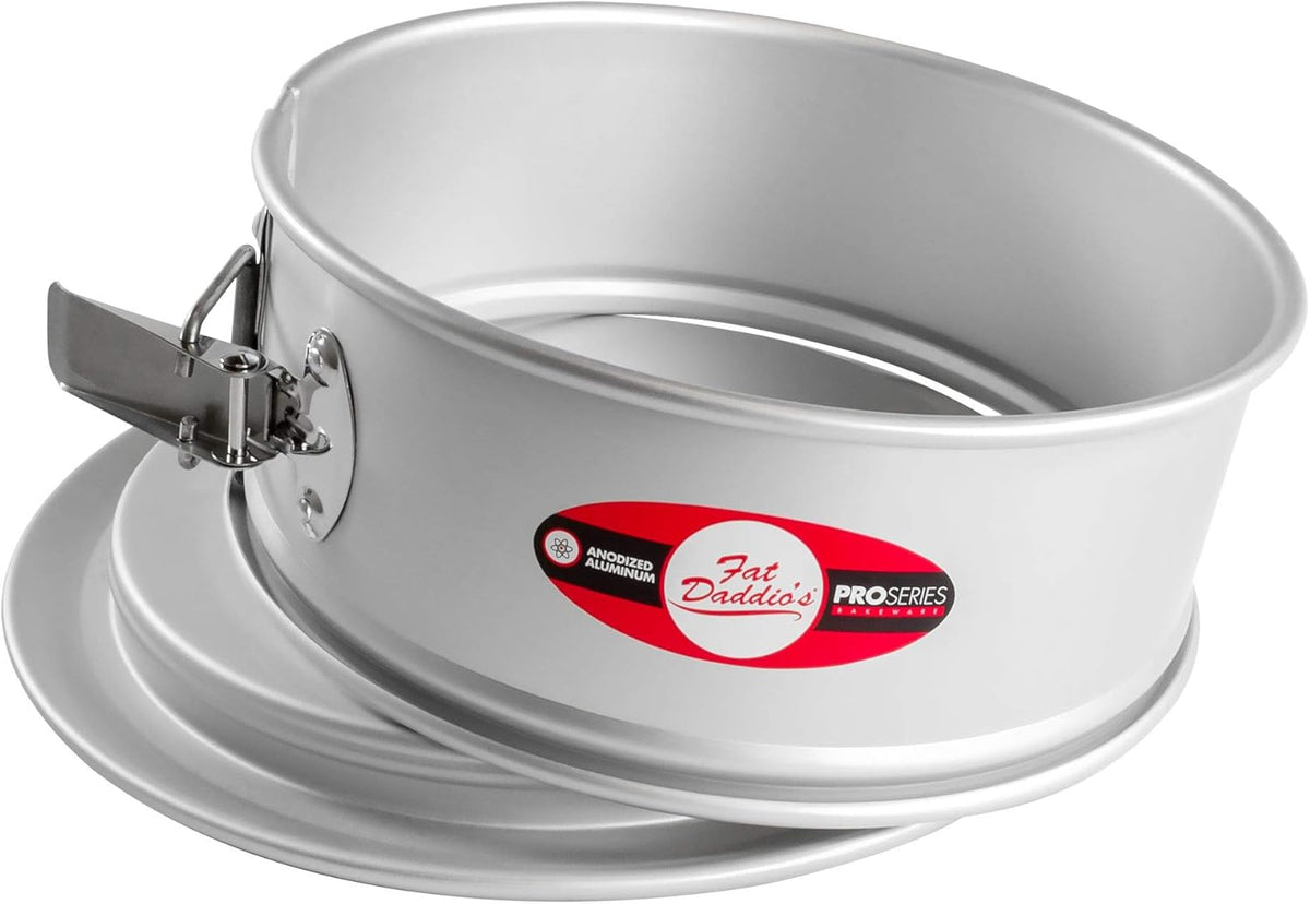 Fat Daddio's PSF-103 Anodized Aluminum Springform Pan, 10 x 3 Inch