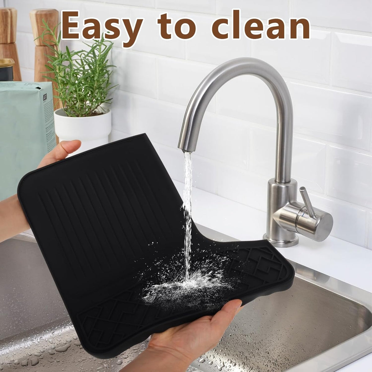 Top Mat for ES601 & ES701 Ninja Luxe Espresso Coffee Machine – Food-Grade Silicone Cover, Anti-Slip, Waterproof & Heat-Resistant Protector, Barista Accessories for Ninja Luxe Cafe
