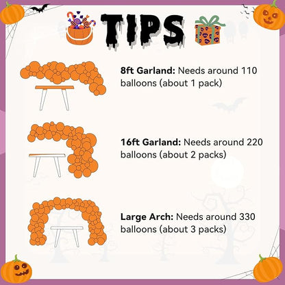 Halloween Balloon Arch Garland, Pink Purple Balloons with Star Cute Ghost Boo Foil Balloon, Metallic Purple Pink Black Latex Balloons Bat Stickers for Kids Girls Birthday Halloween Party Decorations