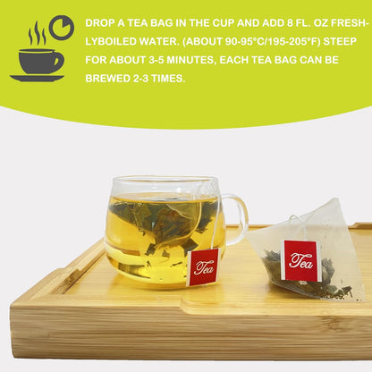 Samcci - Senna Tea, 50 Teabags, 1.5g/bag - Senna Leaf Tea for Constipation -Digestive - Poop for Promoting Digestion - Colon Cleanse -Non-GMO