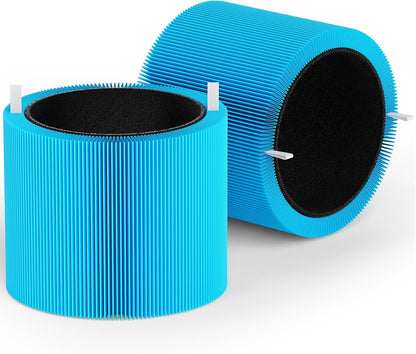 Leemone 2 Pack mini Max AllergenBlock Filter Compatible with Blueair Blue Pure Mini Max Air Purifiers, Activated Carbon FMINI Filter