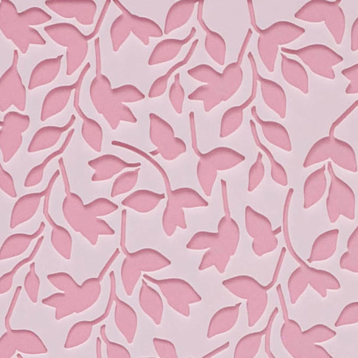 Large Cake Decorating Stencil (Dania) Creeping Fig Vines Pattern