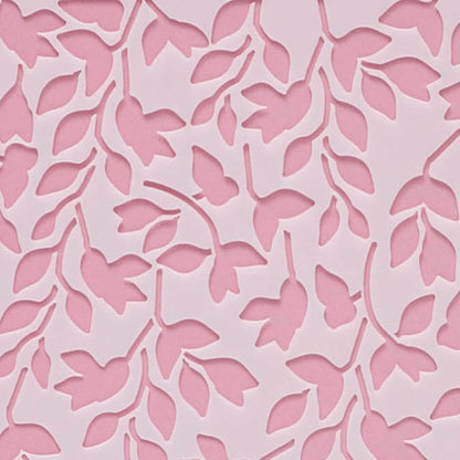 Large Cake Decorating Stencil (Dania) Creeping Fig Vines Pattern