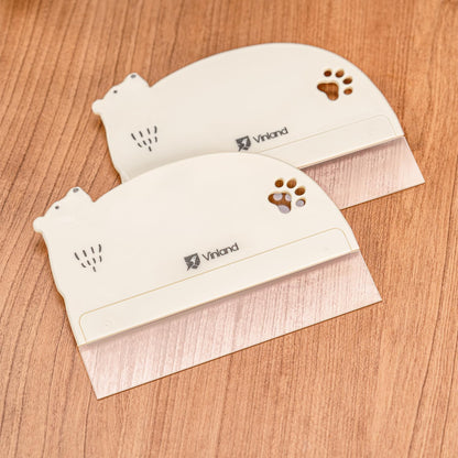 2 Pcs Cake Smoother Scraper, Cake Decorating Supplies Acrylic Cake Scraper Cake Decorating Supplies Food-Grade Transparent Flexible PE Plastic Cake