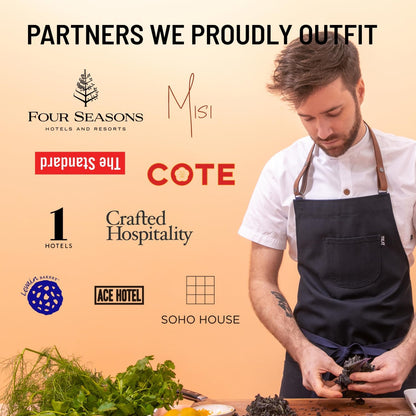 TILIT Supply Apron, One Size Fits All | Premium Chef Apron with Pockets, Unisex Apron for Men and Women | Quality Design