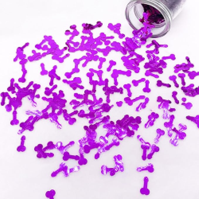 1 Pack Colorful Glitter BACHELORETTE Party Confetti Favor Sprinkle Table Decoration for Cannon Celebration Wedding Engagement Supplies Y8 Set Q45
