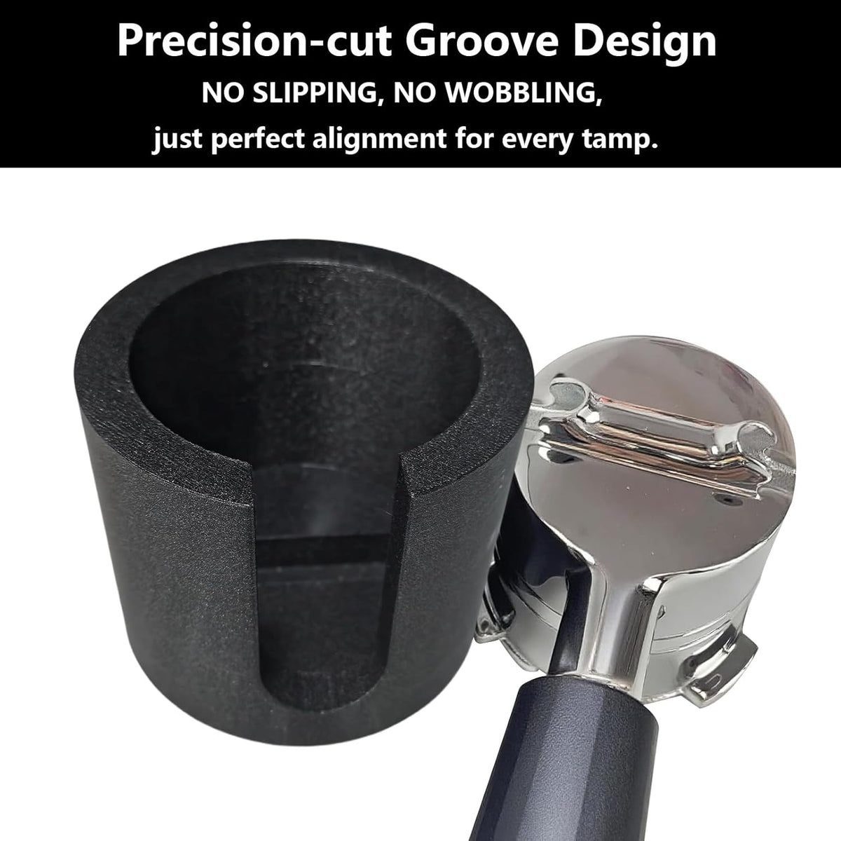 1pc Coffee Tamper Base Compatible withr Ninjaespresso ES601, for Ninja Luxe Cafe Machine Accessories, Tamping Mat with Anti Slip Base