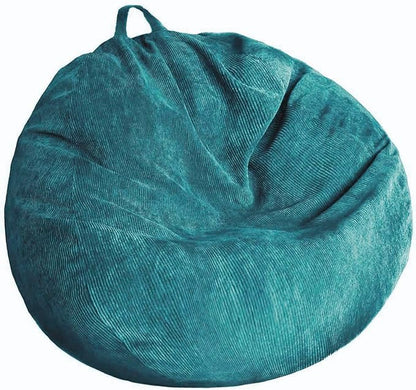 Bean Bag Chair Cover (No Filler) Stuffed Animal Storage Bean Bag Cover Pets Dogs/Cats Lazy Beds. Washable Ultra Soft Corduroy Stuffed for Organizing Plush Toys or Textile, Sack Bean Bag
