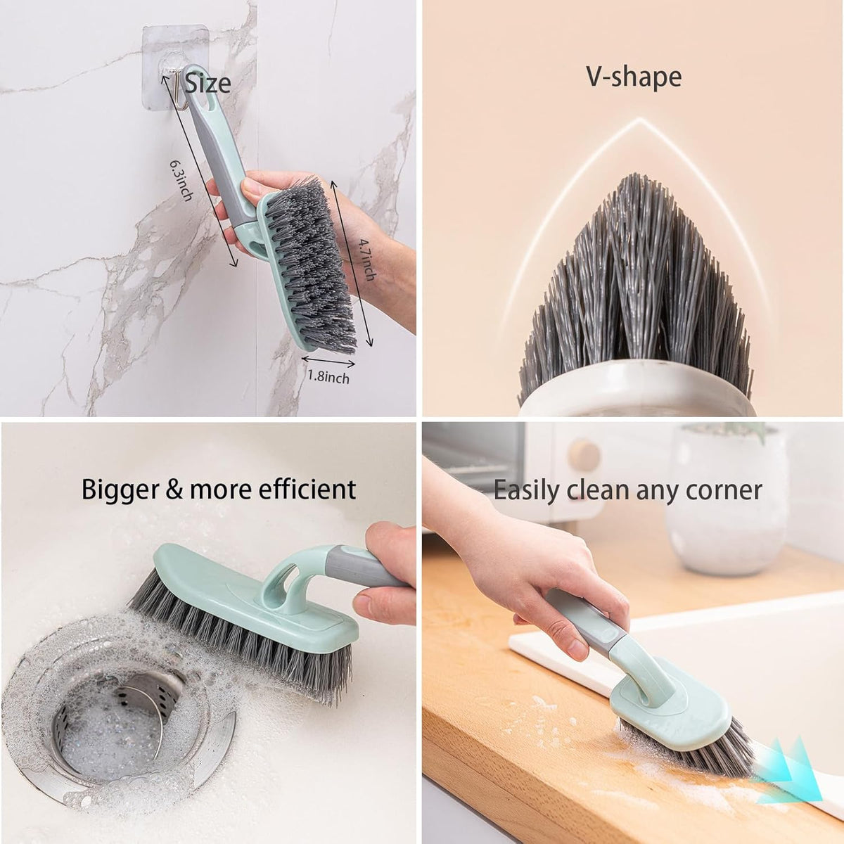 Cleaning Brushes, Gap Cleaning Brushes, Cleaning Brushes Small Spaces, Crevice Brushes for Cleaning, Cleaning Brush Kit.