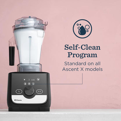 Vitamix Ascent X3 Professional Grade Blender for Smoothies, Soups and Frozen Desserts, 48oz Pitcher, Polar White