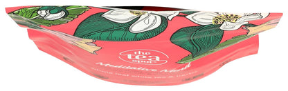 The Tea Spot Organic Meditative Mind Herbal Tea, Blend of White Tea, Jasmine and Rose, Calming & Welness Caffeine Free Elixir