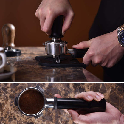 MATOW 53mm Spring Loaded Calibrated Espresso Tamper Fits 54mm Portafilters