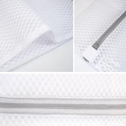 GOGOODA Mesh Laundry Bags for Delicates, 5 Set(3 Medium, 2 XL Large) Honeycomb Mesh Lingerie Wash Bags, with Zipper Closure for Bras, Underwear, Baby Clothes