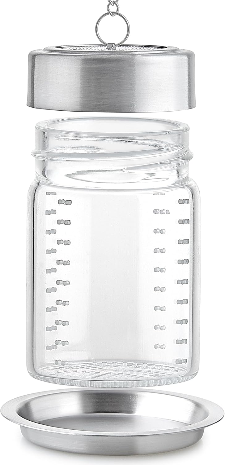 Teabloom Elegant Borosilicate Glass Loose Tea Infuser – Perfect for Whole-Leaf White, Green, Oolong, Black & Herbal Teas – Lead-Free