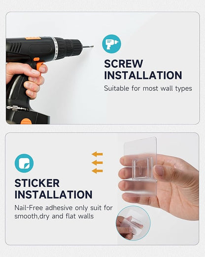 AIKE Foaming Wall Mount Soap Dispenser,27oz Drill-Free for Commercial Bathrooms,Model AK1006F(White)