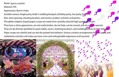 1 Pack Colorful Glitter BACHELORETTE Party Confetti Favor Sprinkle Table Decoration for Cannon Celebration Wedding Engagement Supplies Y8 Set Q7
