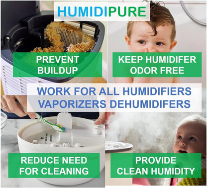 Natural Food Grade Concentrate. 200 day+ Humidifier Treatment Additive*. Prevent Slimy, Crusty and Rusty Buildup. Keep Water Clean and Odor Free