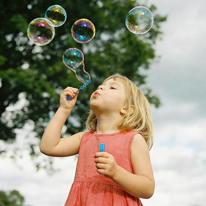 200 Pcs Mini Bubble Wadns Party Favors for Kids,10-Color Bubble Stick, Thanksgiving and New Year, Theme Birthday, Wedding, Summer Girls and Boys Carnival, Outdoor Gifts for Students