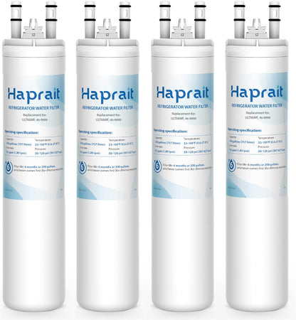 HP005 Replacement for Frigidaire ULTRAWF, Pure Source Ultra, Kenmore 9999, 469999, 46-9999, A0094E28261 Water and Ice, Height 11 inches, 4 Count
