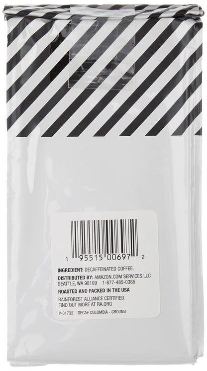 Fresh Decaf Colombia Ground Coffee, Medium Roast, 12 Ounce