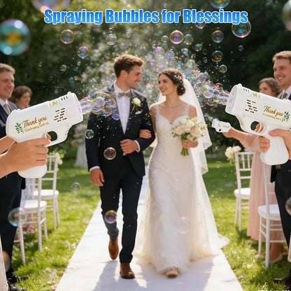 Wedding Bubbles Machine Party Set