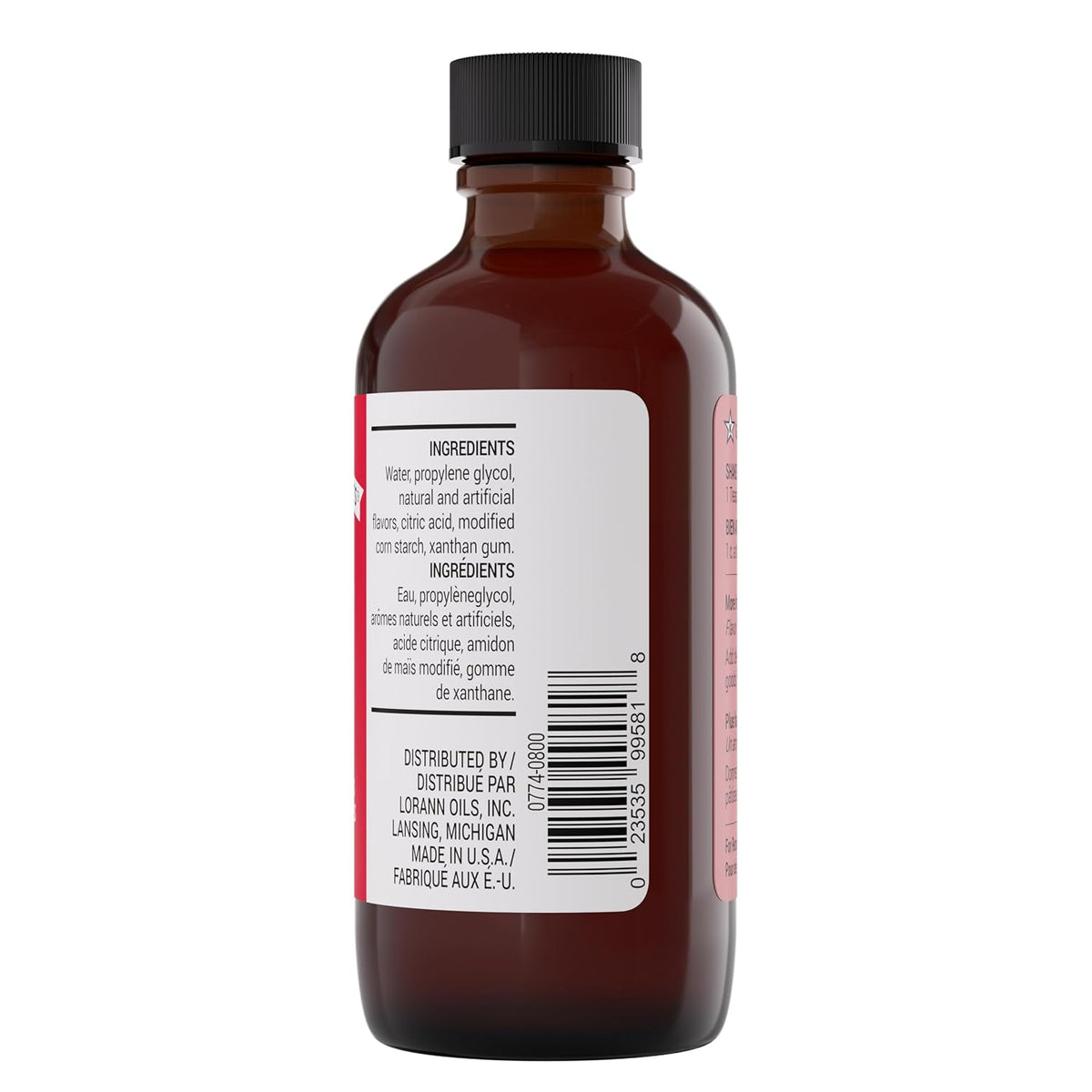 Lorann Oils Cherry Bakery Emulsion: Authentic Cherry Flavor, Perfect for Enhancing Fruit Undertones in Baked Goods, Gluten-Free, Keto-Friendly, Cherry Extract Alternative Essential for Your Kitchen