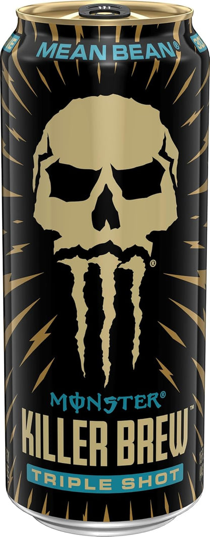 Monster Energy Killer Brew Mean Bean,15 Fl Oz (Pack of 12)