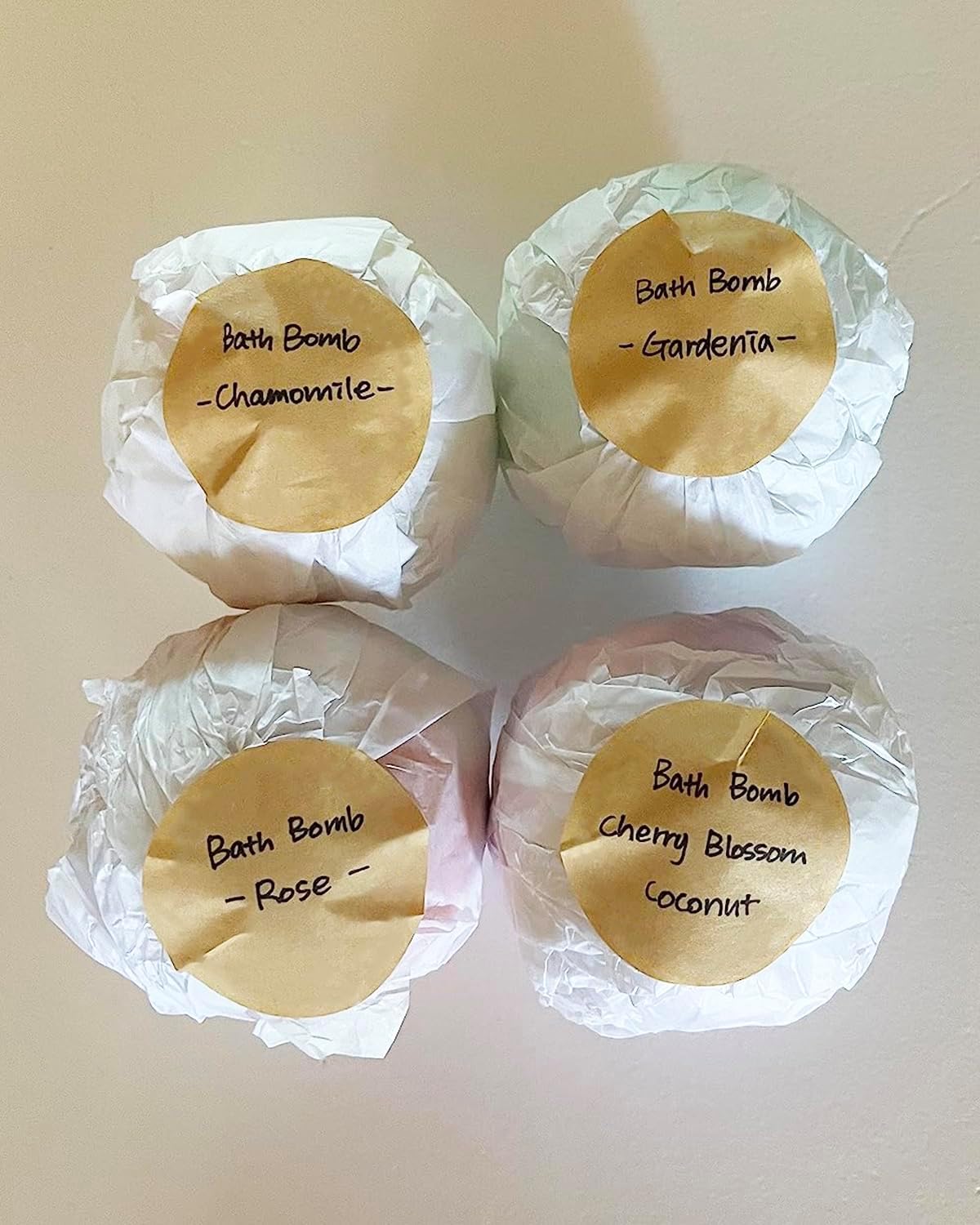 2 Inch Natural Brown Kraft Stickers (500 Per Roll), Round Blank Labels for Jars and Lid, Permanent Adhesive Kraft Stickers